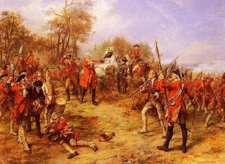 George II at the Battle of Dettingen, Robert Alexander Hillingford
